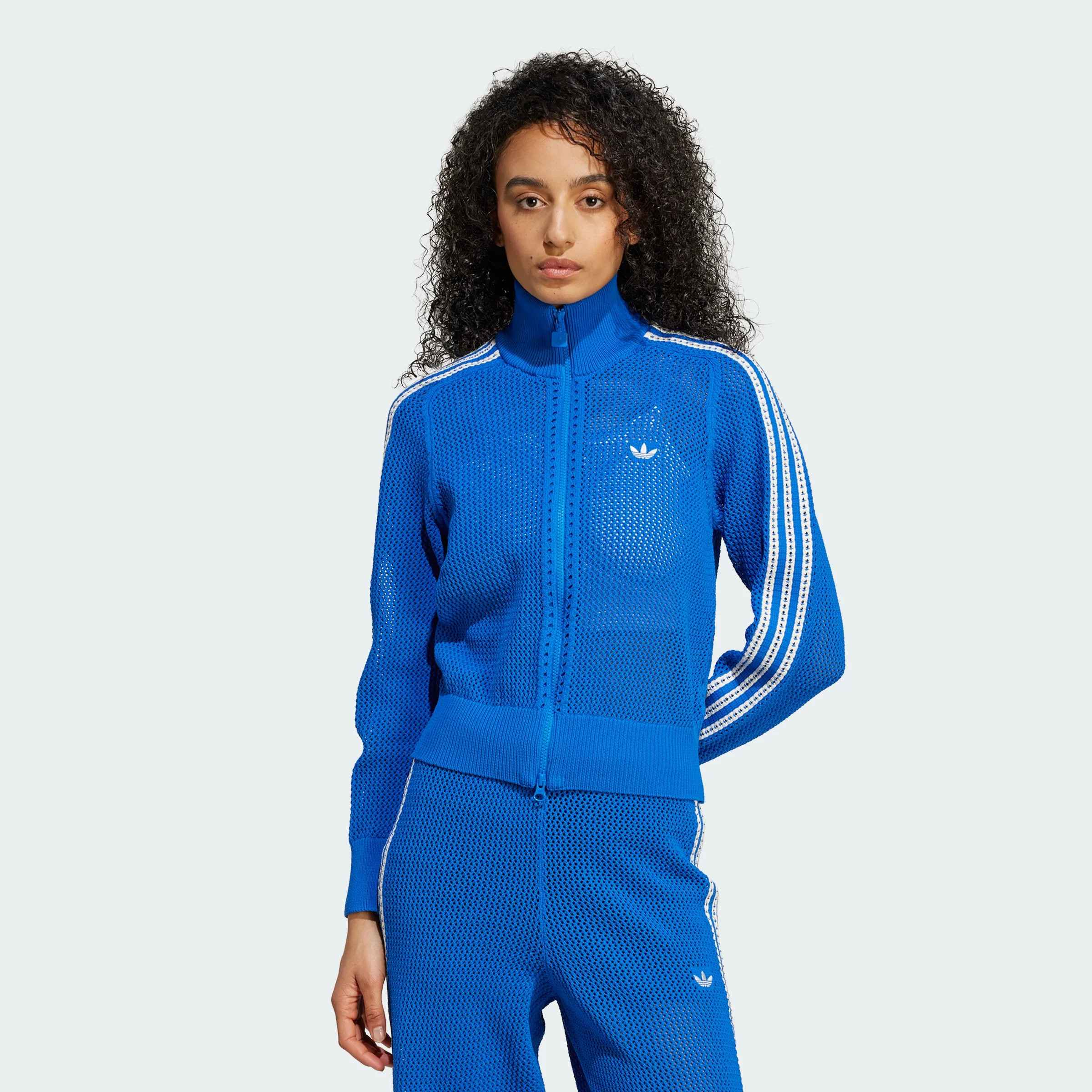 Women's adidas Originals Premium Crochet Track Top | Shop Simon