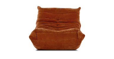 Michel Ducaroy Fabric Fireside Chair | Manhattan Home Design