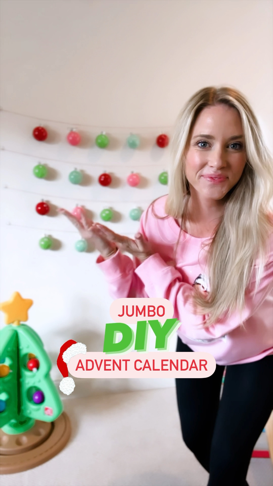I made this cute DIY jumbo advent calendar, and linking all supplies from Michaels here! Fill each ornament with Christmas goodies for the kiddos and start a fun new tradition!

#adventcalendar #diychristmas #christmasdecor 

#LTKHoliday
