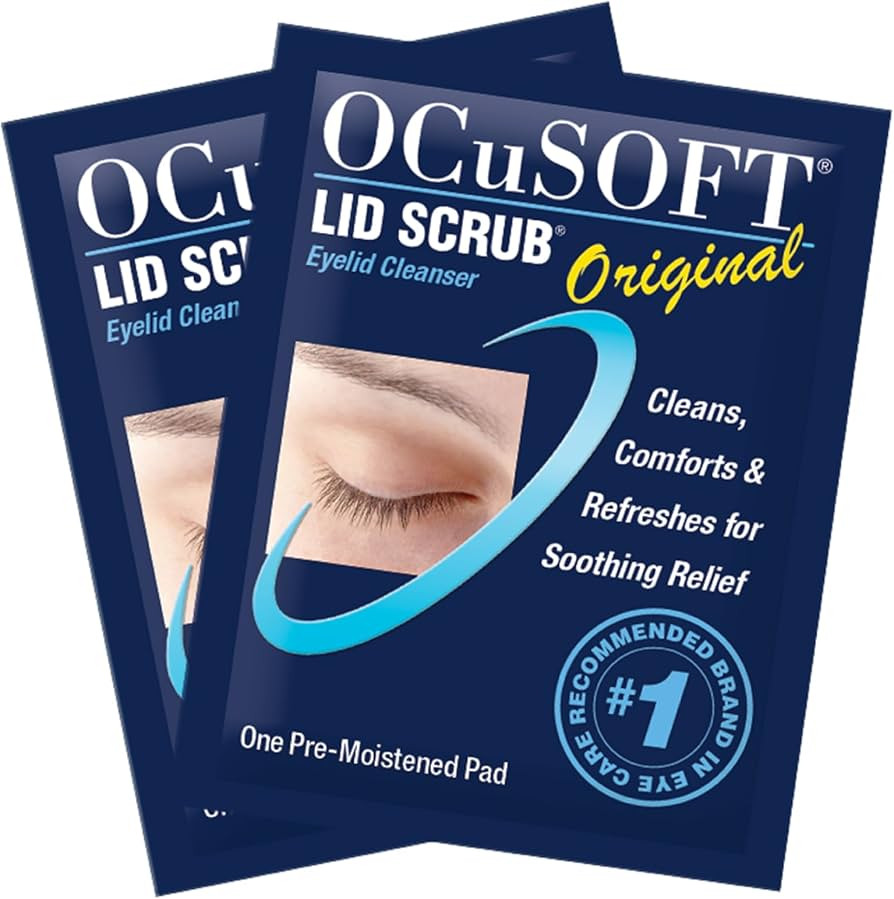 OCuSOFT Lid Scrub Original 30 Count Inflation Buster with 5 Extra Pads | Amazon (US)