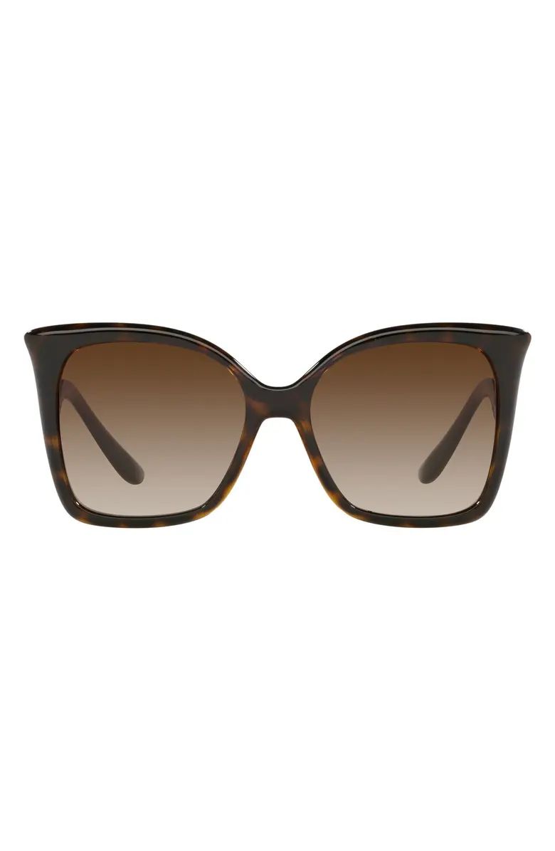56mm Oversize Butterfly Sunglasses | Nordstrom
