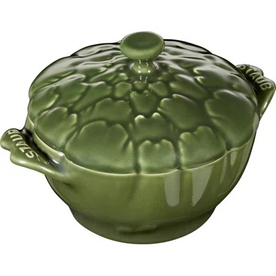 Staub Ceramic 16-oz Petite Artichoke Cocotte - Basil | Wayfair North America