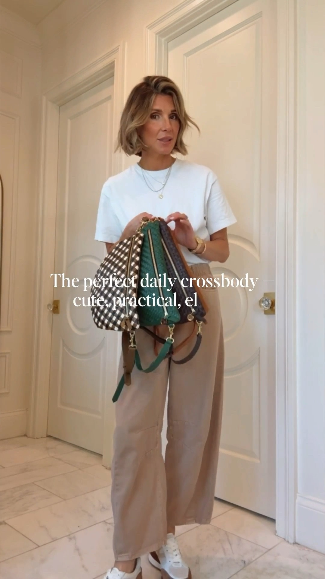 I got this bag last year in cream and brown and wore it so much I had to get it in the new colours too 🤍
Such a great elevated crossbody bag.

#LTKootd