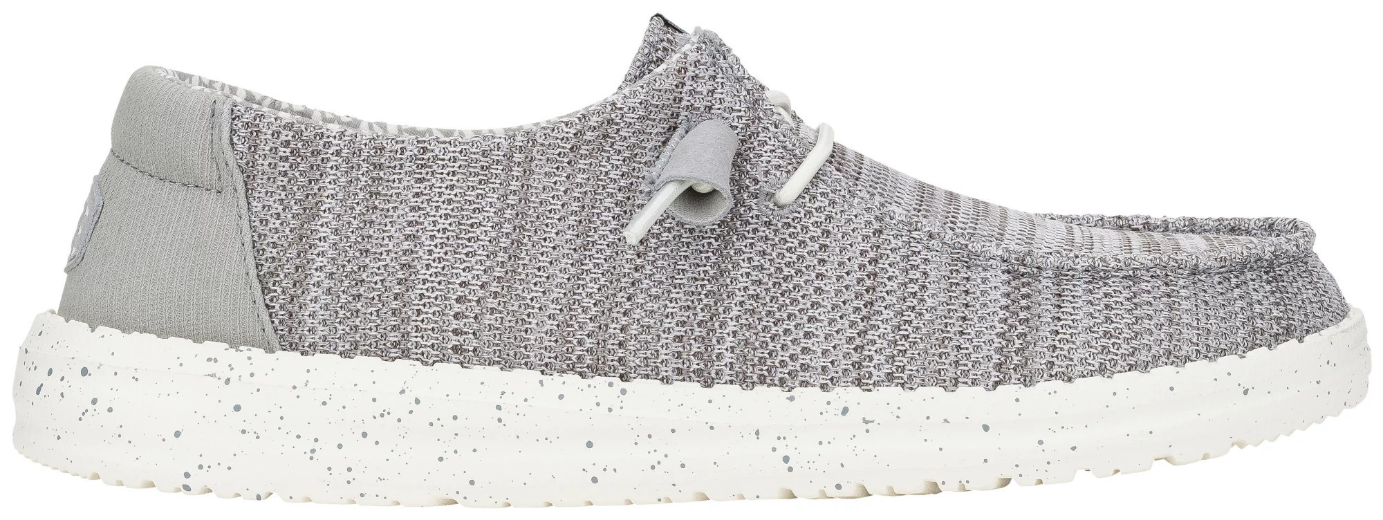Hey Dude Women's Wendy Stretch Sox Shoe, 5 W, Light Grey | DICK'S Sporting Goods