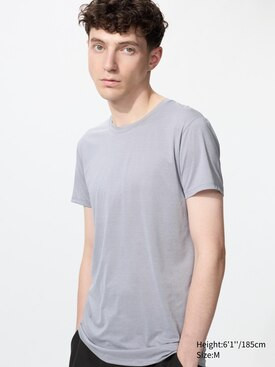 MEN'S AIRISM CREW NECK T-SHIRT | UNIQLO AU | Uniqlo Australia