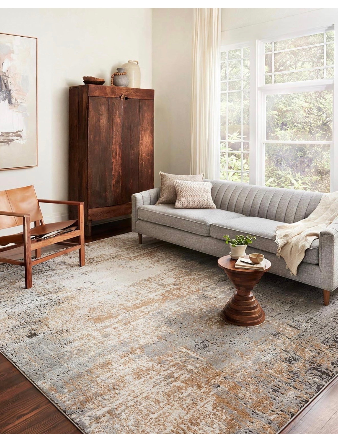 An exemplar representation of contemporary design, the abstract patterns leave a sophisticated and refined impression that is highly versatile.

#LTKHome #LTKSaleAlert #LTKvlog