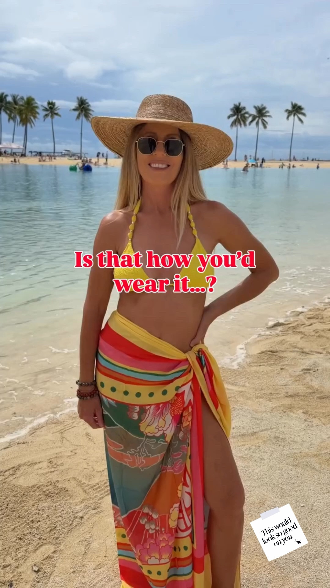 This DIY sarong romper 🫣? YES or NO ?

Use code ISLE15 for 15% off on orders $70+ on @Cupshe 

#pareo #canga #resortwear

#LTKootd #LTKU #LTKSwim