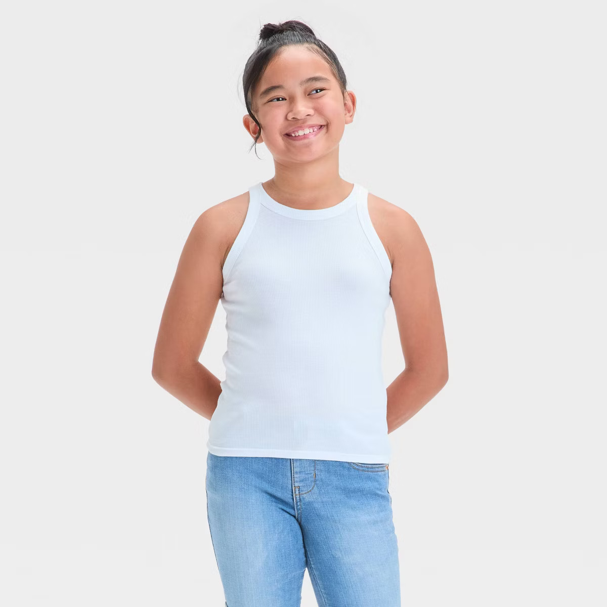 Girls' Ribbed Tank Top - Cat & Jack™ | Target