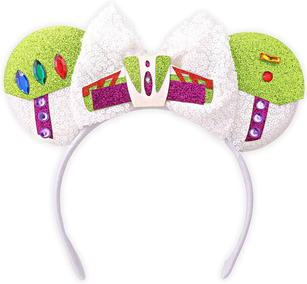 Needzo Buzz Mouse Ears Headband, Movie Inspired Costume Hair Accessory, One Size | Amazon (US)