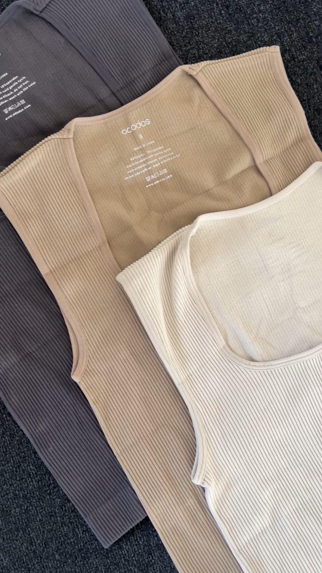 When I tell you these are the comfiest tanks for working out or running errands, I mean it! They come in a set of 3 and the ribbed material is soft and stretchy! 

#LTKfitness #LTKfindsunder50 #LTKActive