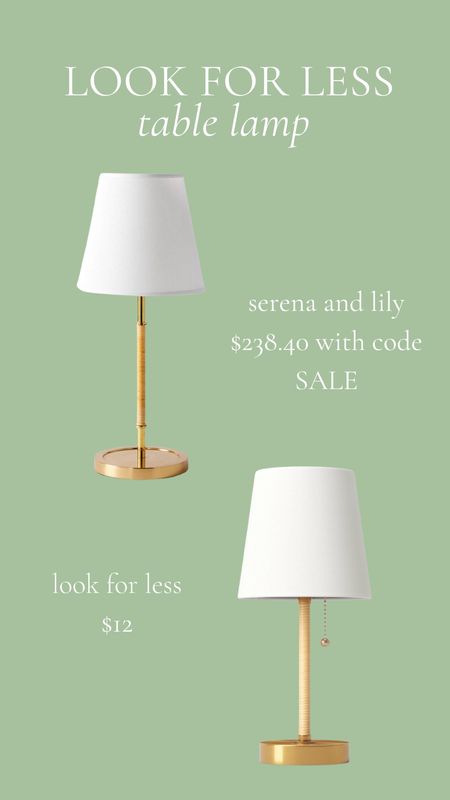 This table lamp Look for Less is one of our most popular posts!!!!

#LTKsalealert #LTKhome #LTKstyletip