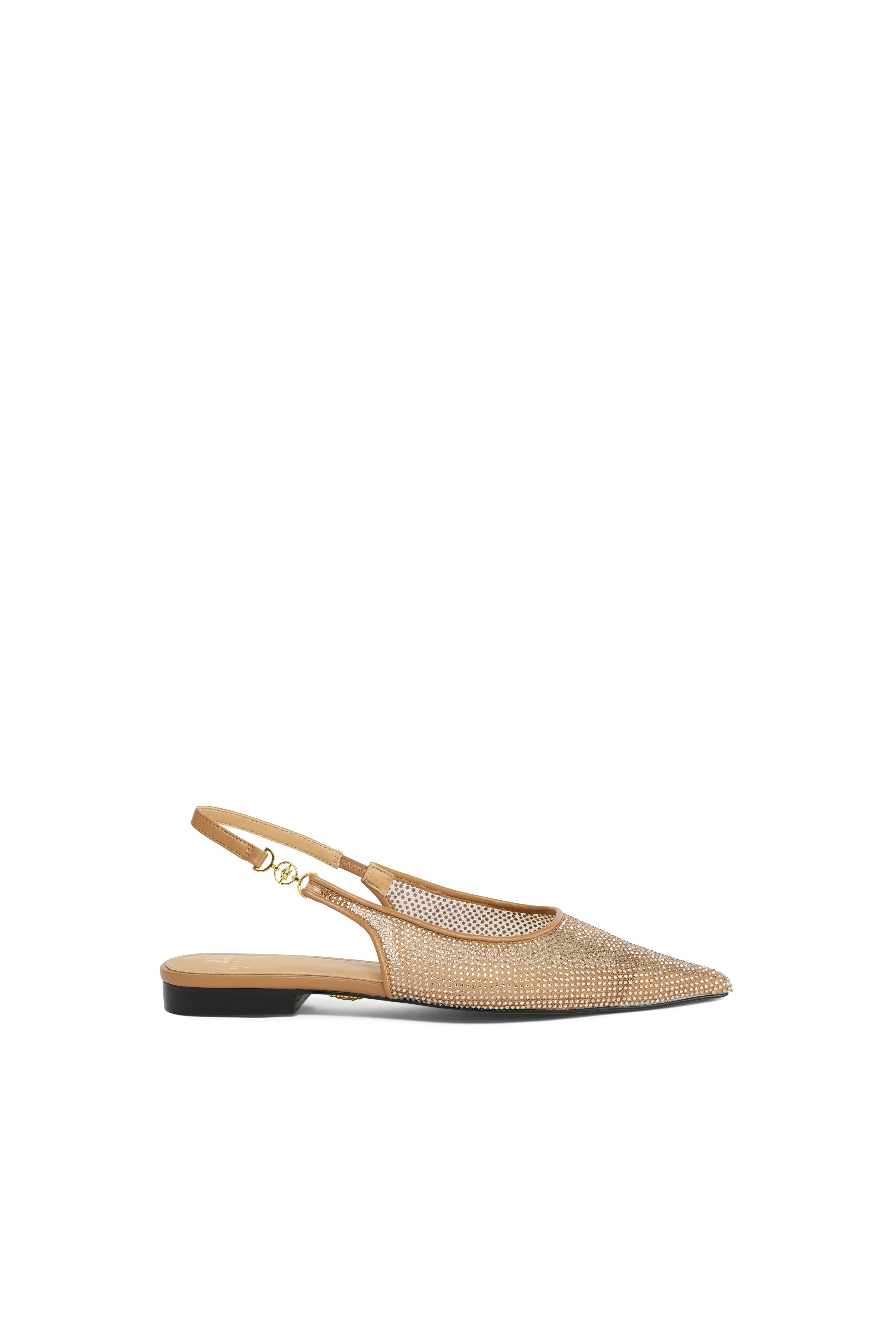Regency Slingback (Tan Crystal) | Holland Cooper