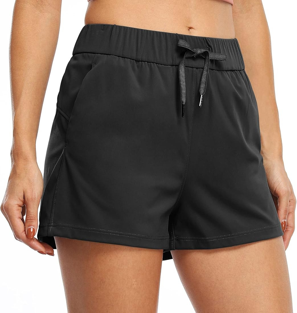 Willit Women's Shorts Hiking Athletic Shorts Yoga Lounge Active Workout Running Shorts Comfy Casu... | Amazon (US)