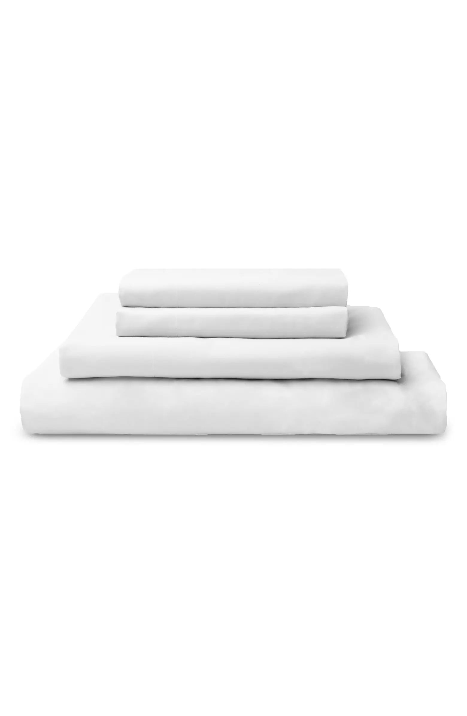 400 Thread Count Organic Cotton Percale Sheet Set | Nordstrom