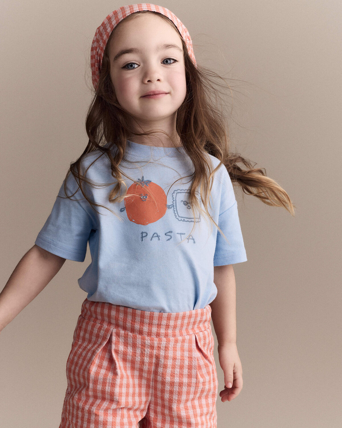 Toddler Pasta Relaxed Graphic Tee - Blue - Otter Avenue | Carter's | Carter's Inc