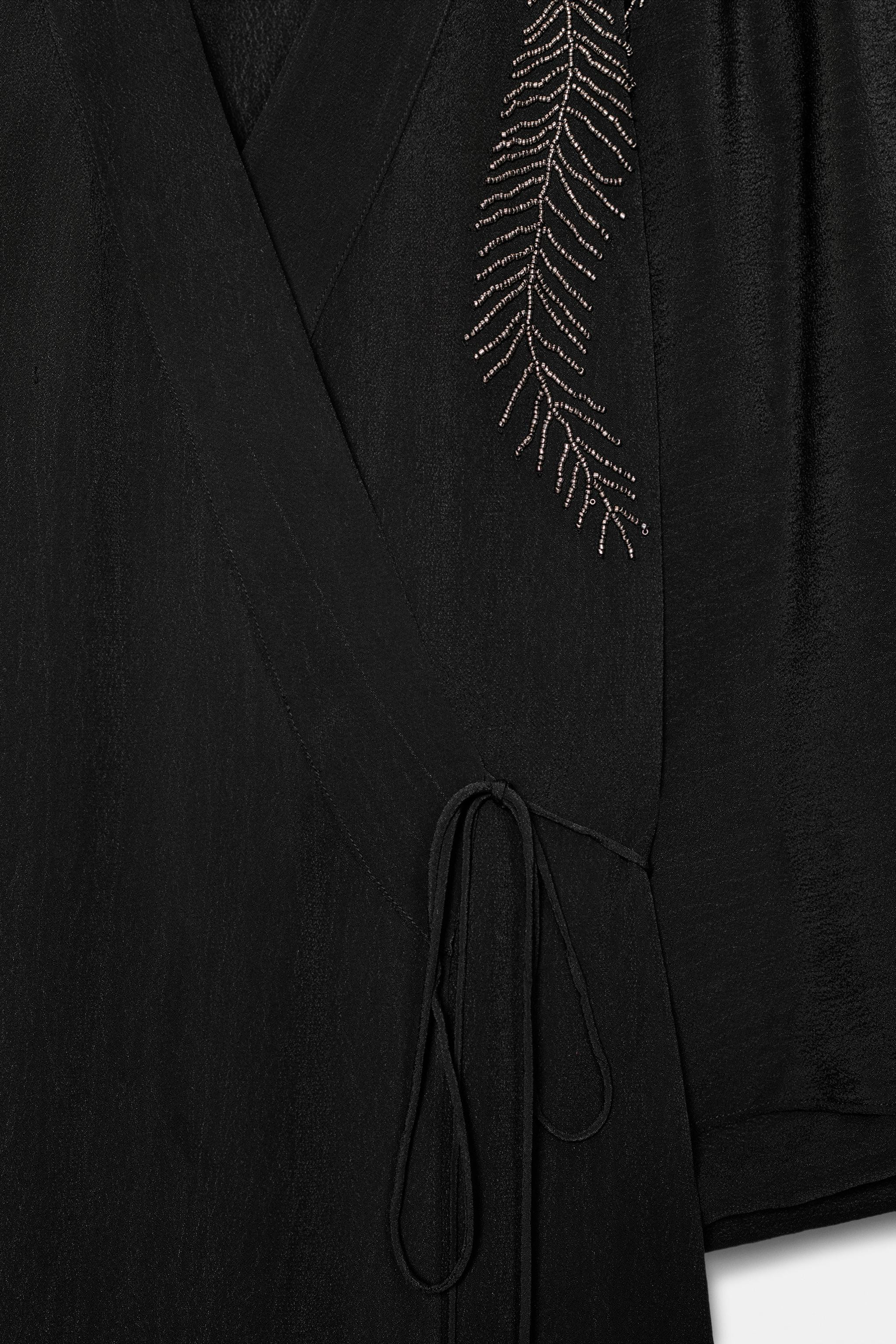 ZW COLLECTION BEADED EMBROIDERY DRESS | Zara US