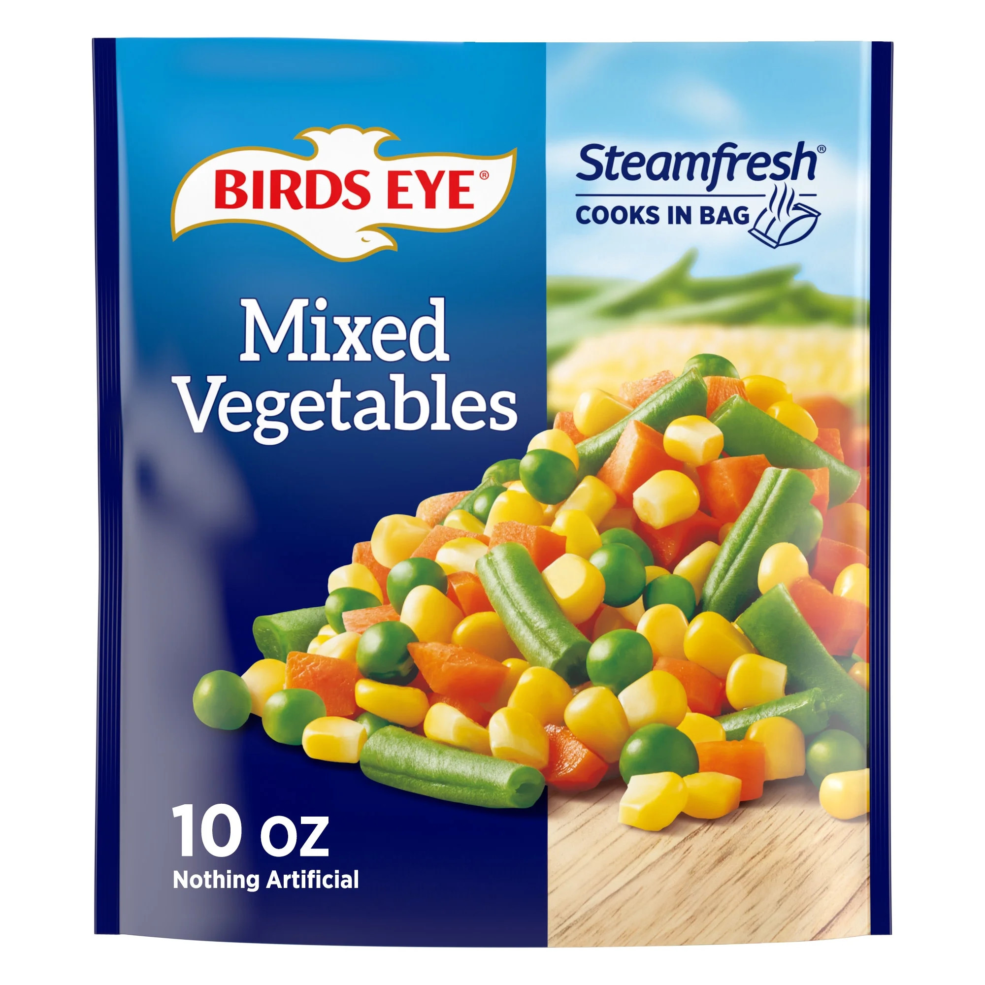 Birds Eye Steamfresh Mixed Vegetables, Frozen Vegetables, 10 oz. Bag | Walmart (US)