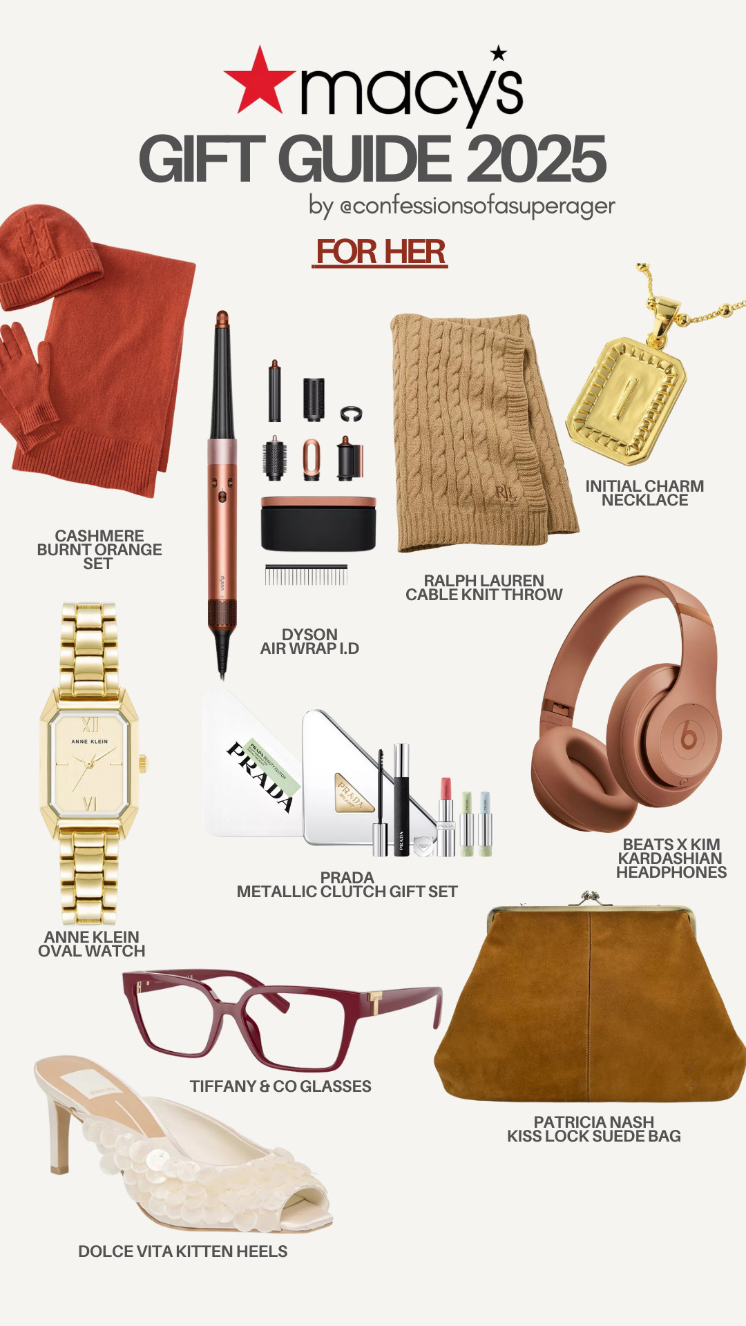 Macy’s nailed it this year. 🎁✨ If you’re shopping for the best gifts for her, this is your one-stop Macy’s Gift Guide 2025—full of elevated, timeless finds that actually feel special. From cozy cashmere and designer accessories to beauty favorites like the Dyson Airwrap, luxe headphones, and chic everyday jewelry, these are the gifts women truly want right now.

I’ve linked everything so you can shop Macy’s gifts online, grab holiday deals, and check off your list fast (before the best items sell out). Perfect for Christmas gifts, holiday gifting, or treating yourself—because yes, that counts. 😉

Shop all my top Macy’s picks now on LTK. 💫 

 

#LTKGiftGuide #LTKHoliday #LTKFindsUnder100