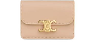 Triomphe kartenetui mit umschlag aus glänzendem kalbsleder - CELINE | 24S (APAC/EU)