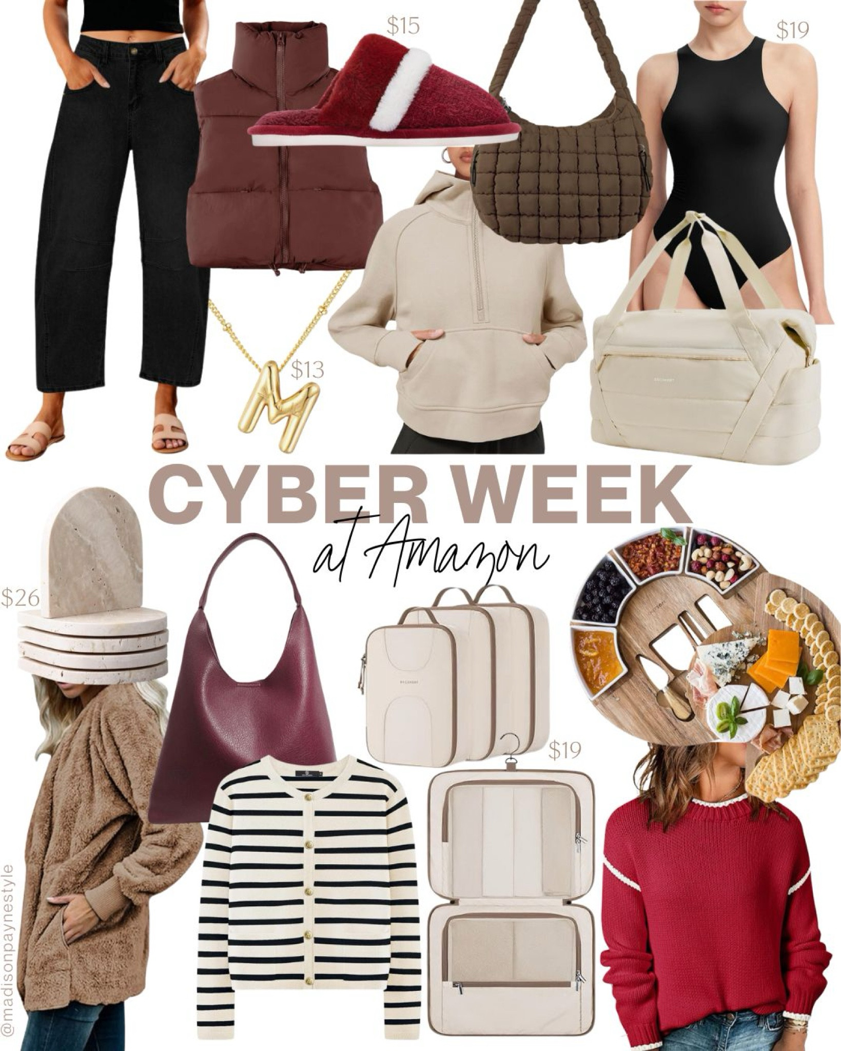 Last day to shop Amazon Cyber Week Sale⚡️ + lightning deals! 

Cyber week, cyber week sale, cyber week deals, Amazon sale, Amazon deals, Amazon fashion, Amazon style, Madison Payne 

#LTKSaleAlert #LTKStyleTip #LTKSeasonal