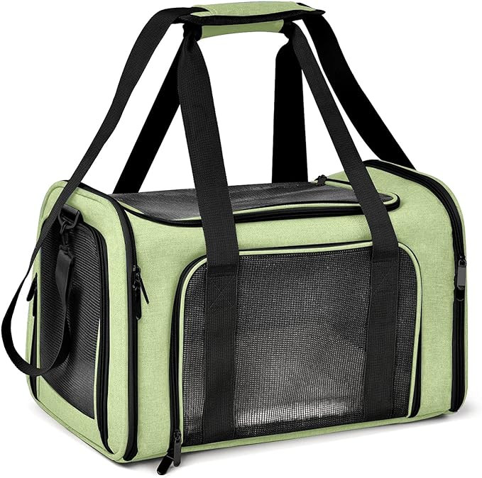 Henkelion Pet Carrier for Small Medium Cats Dogs Puppies up to 15 Lbs, Airline Approved Small Dog... | Amazon (US)