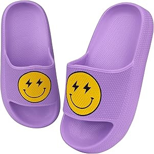 Kids Cloud Slides丨Pillow Sandals for Boys Girls丨Quick Drying Bathroom Shower Sandals丨Summer... | Amazon (US)