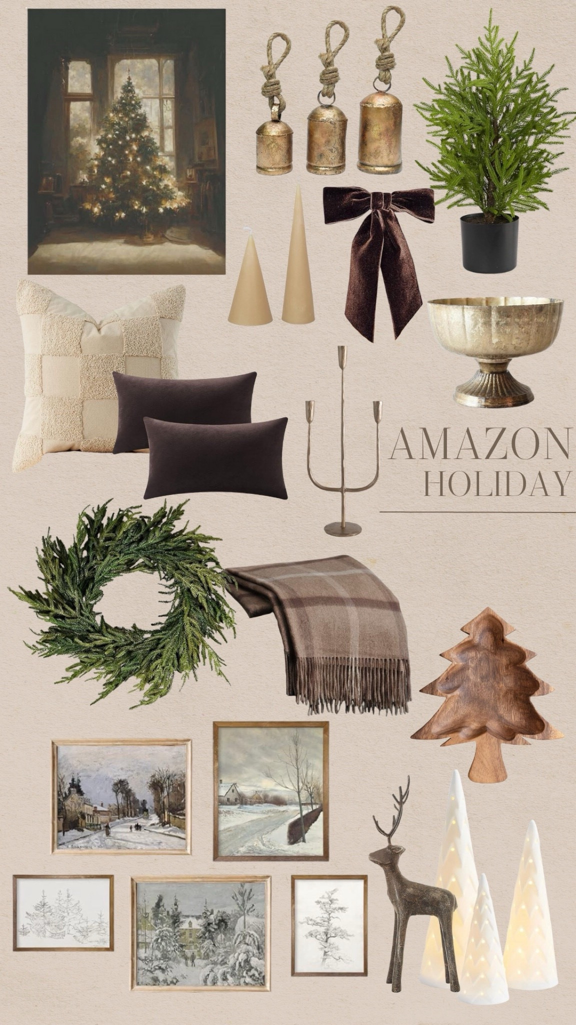 Amazon Christmas home decor 



#LTKHoliday #LTKFindsUnder50 #LTKSaleAlert