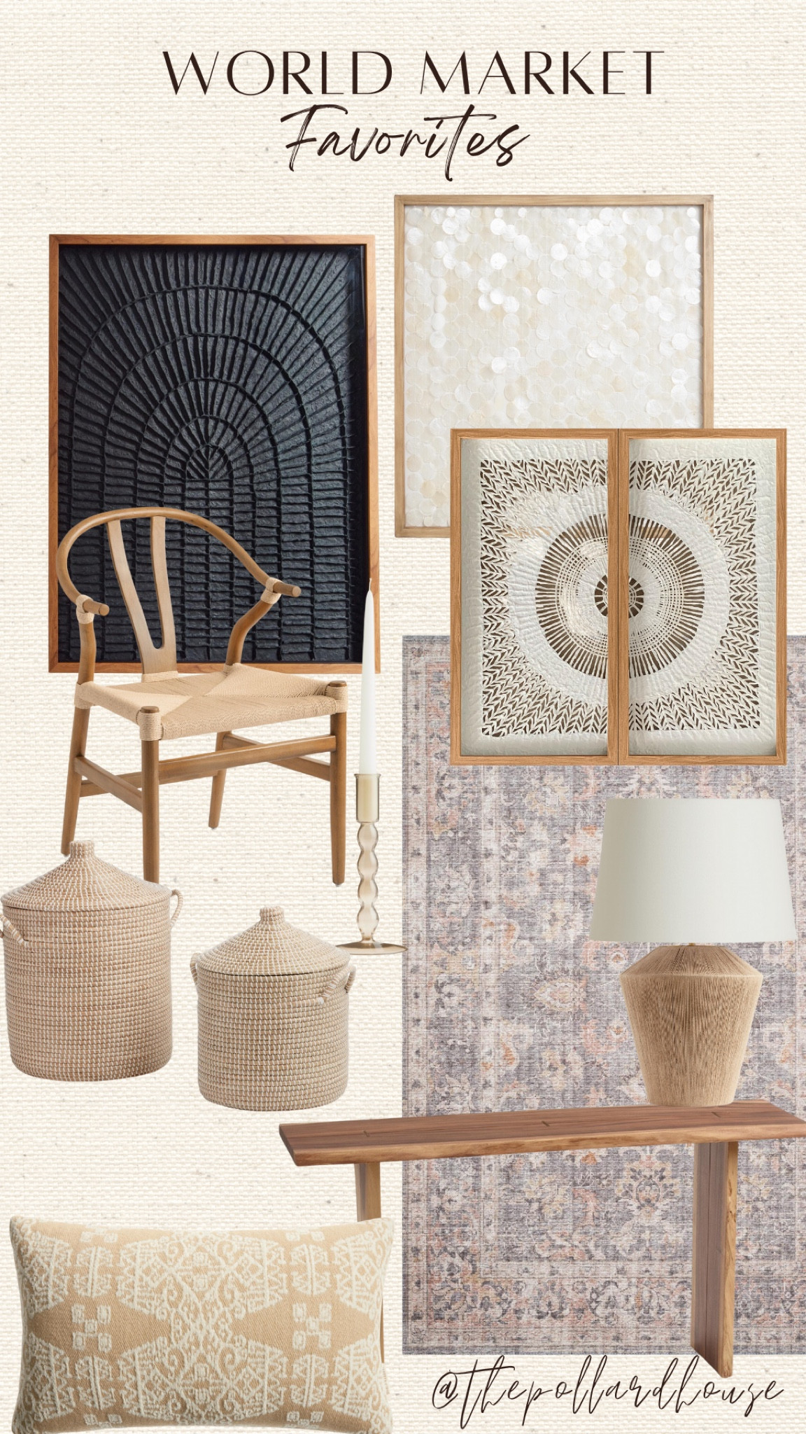 Love everything World Market 

| home decor | bohemian | interior design | neutral vibes | 

#LTKFind #LTKunder100 #LTKhome