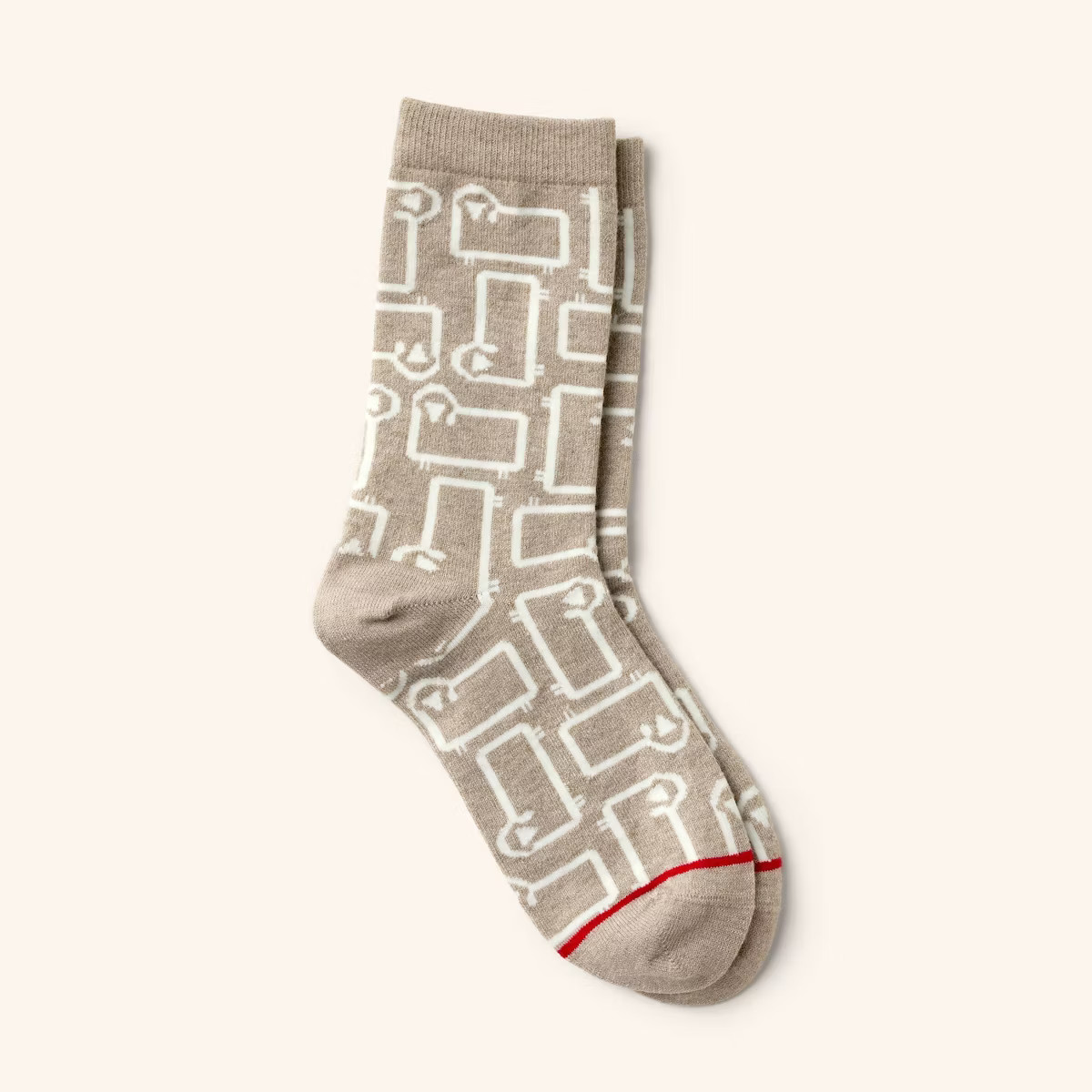 Adult Sheep Crew Socks - Woolrich x Target Oatmeal | Target