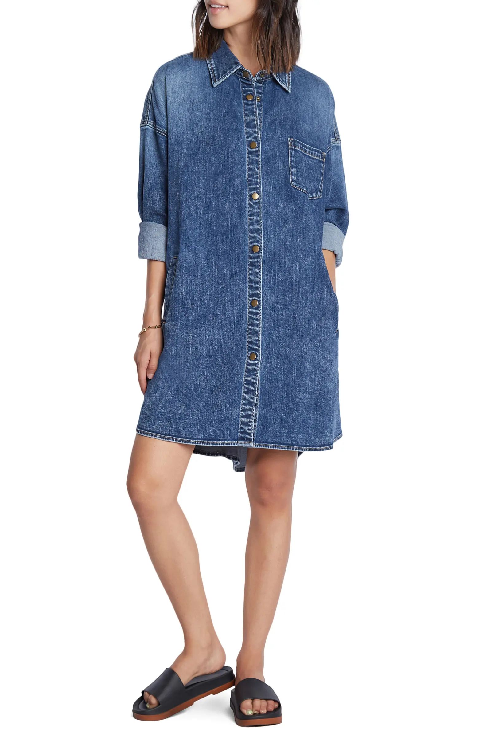 Long Sleeve Denim Shirtdress | Nordstrom