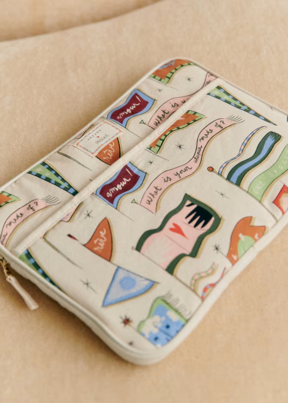 Laptop Case - Sézane x Pangea | Sezane Paris