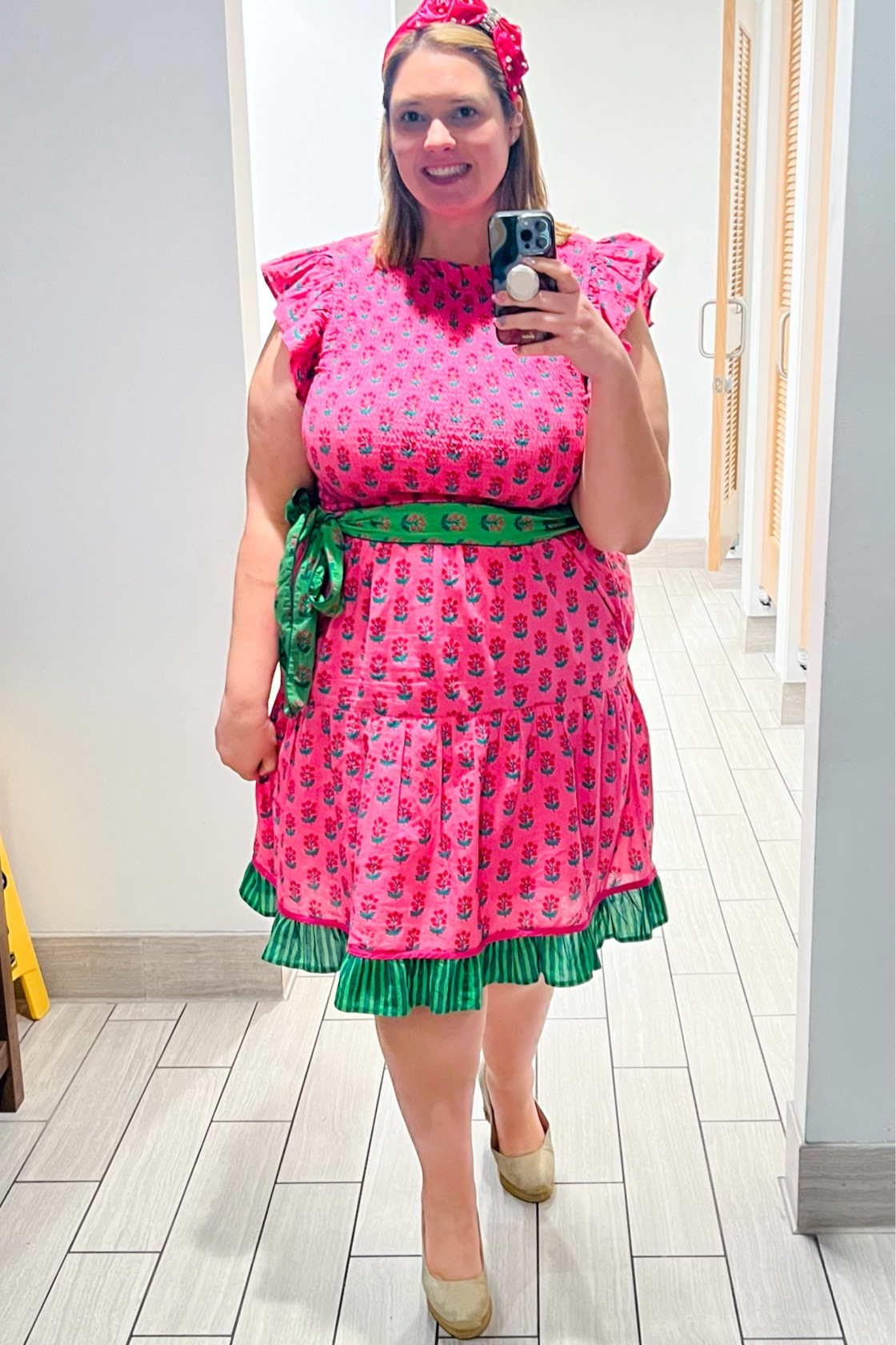 Floral for spring, groundbreaking! I love the color combo and smocked top on this Printfresh dress 

#LTKstyletip #LTKplussize #LTKSeasonal