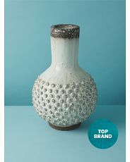 15in Textured Terracotta Decorative Vase | HomeGoods