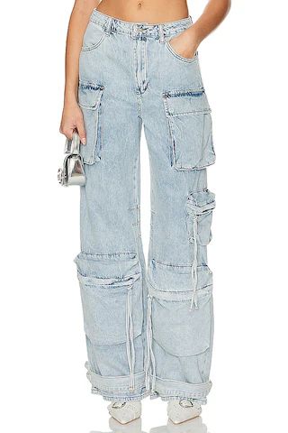 Steve Madden Duo Cargo Pant in Light Blue from Revolve.com | Revolve Clothing (Global)