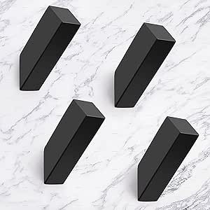 NINETREX Black Towel Hooks Matte Black Robe Hook, Modern Towel Hooks SUS 304 Stainless Steel Heav... | Amazon (US)
