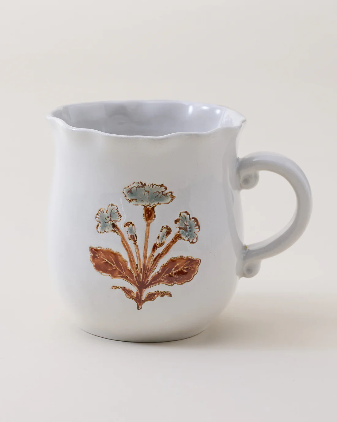 Elaine Floral Mug | Magnolia