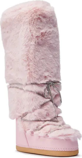 AZALEA WANG Tayton Faux Fur Snow Boot (Women) | Nordstrom | Nordstrom