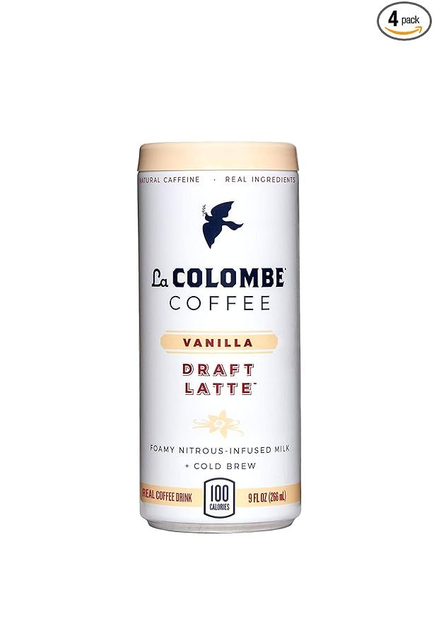 La Colombe, Latte Draft Vanilla, 4 Count, 9 Fl Oz | Amazon (US)