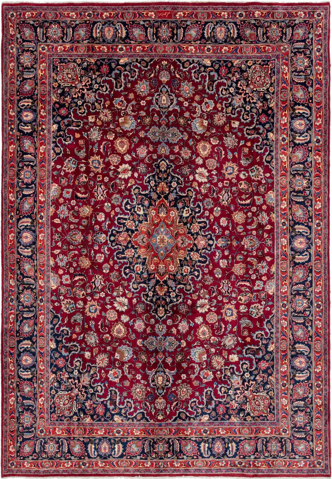 9' 2 x 13' 3 Mashad Persian Rug | Rugs.com