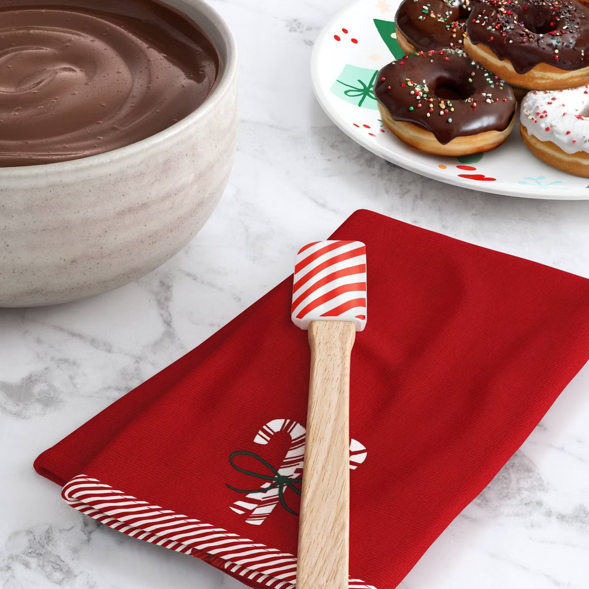 Christmas Swirl Frosting Spreader Red/White - Wondershop™ | Target