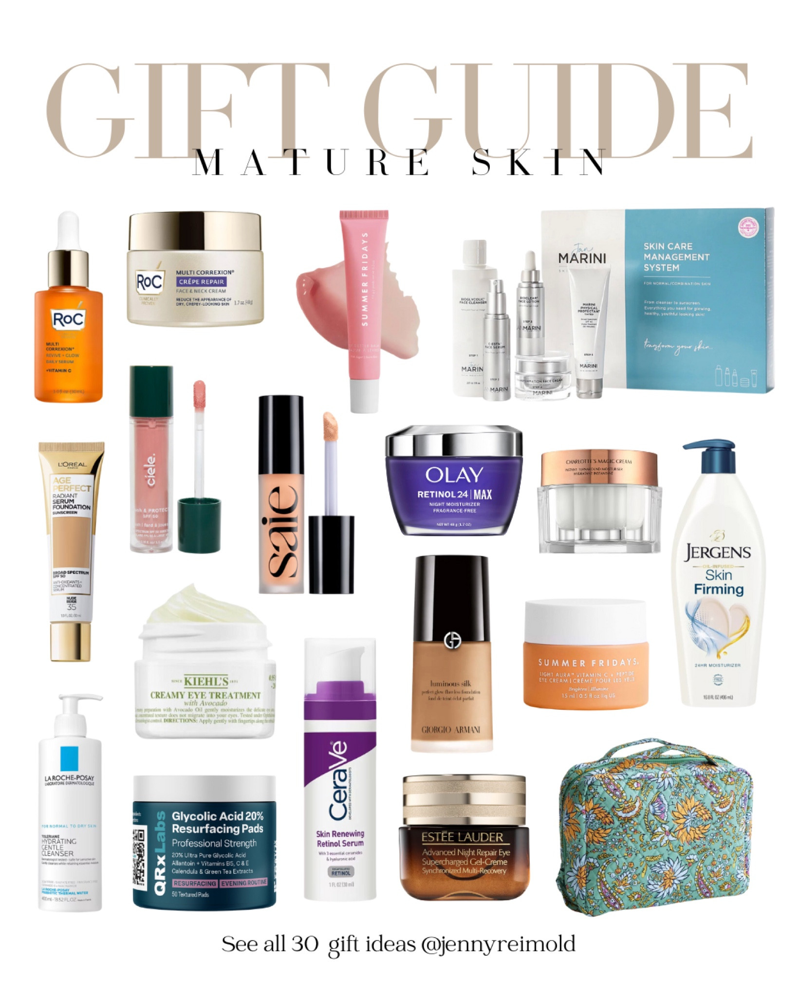 GIFT GUIDE FOR MATURE SKIN… skincare & makeup gifts!

#LTKHoliday #LTKGiftGuide #LTKBeauty