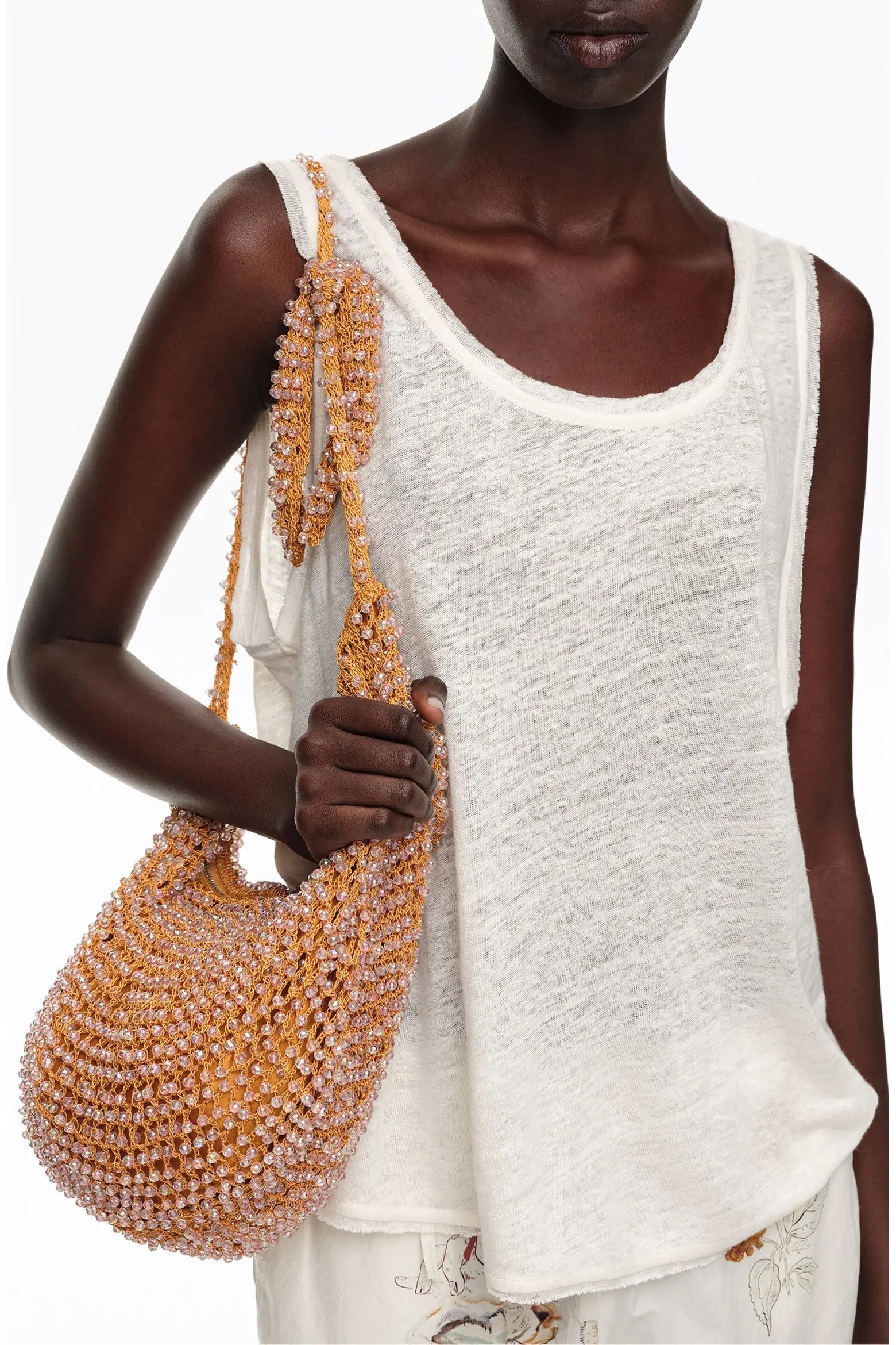 Medium Crochet Beaded Shoulder Bag (Women) | Nordstrom | Nordstrom