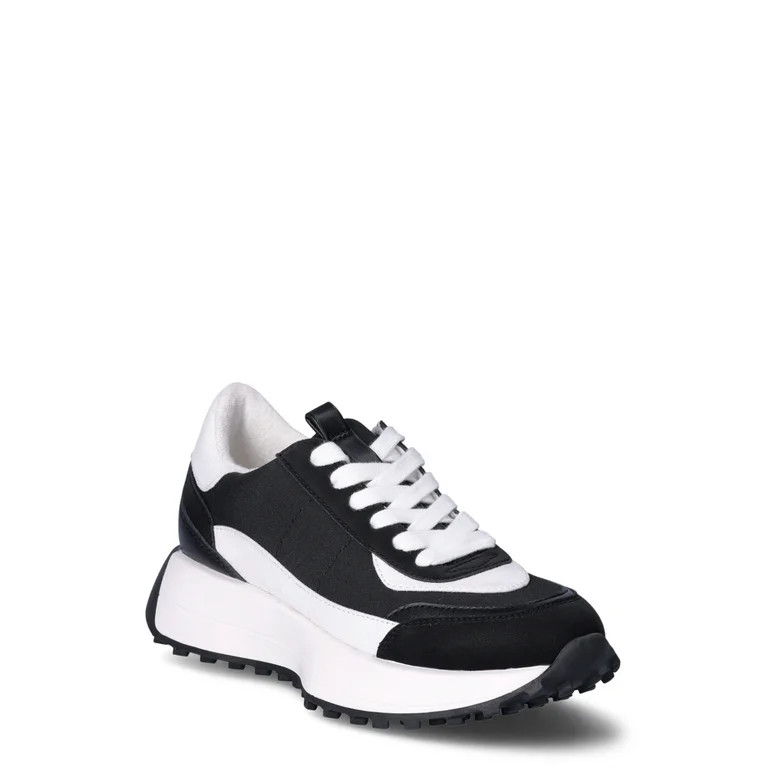 No Boundaries Women’s Retro Sneakers, Sizes 6-11 | Walmart (US)