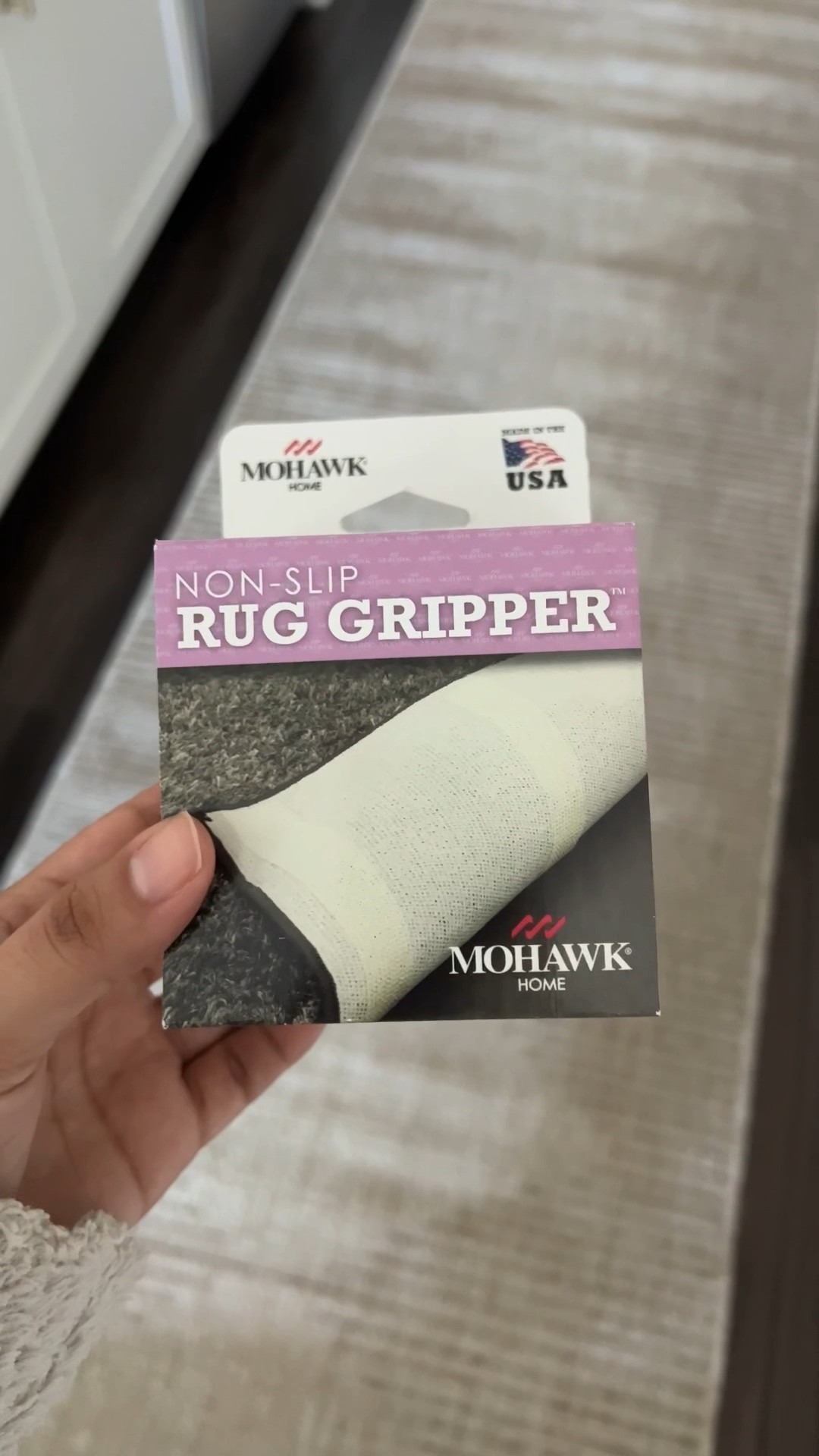 cheap + easy way to get your rug to stay put and it’s not super sticky so it won’t damage your home 🤍

#LTKFind #LTKhome