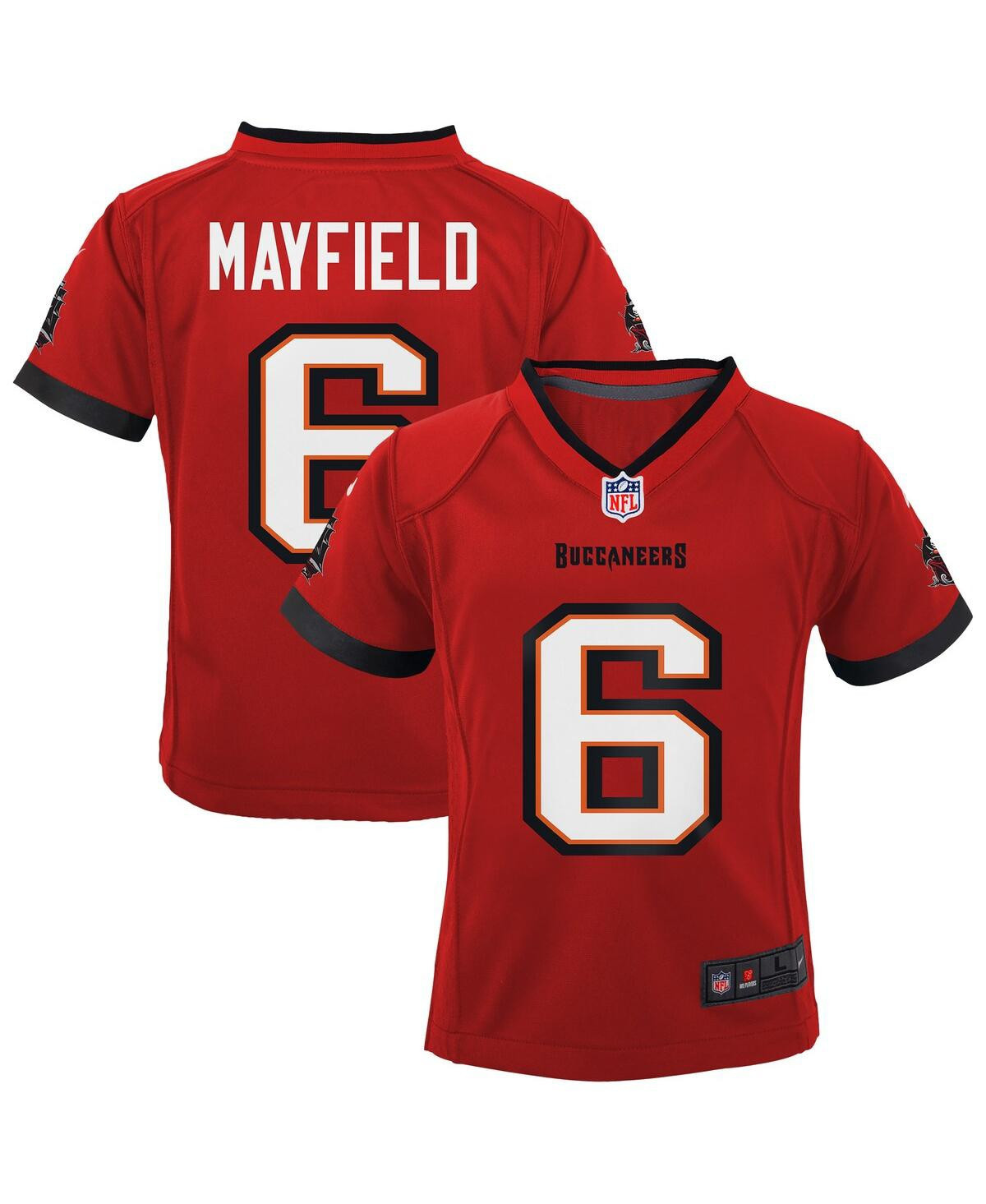 Nike Preschool Baker Mayfield Red Tampa Bay Buccaneers Team Player Game Jersey - Red | Macy's