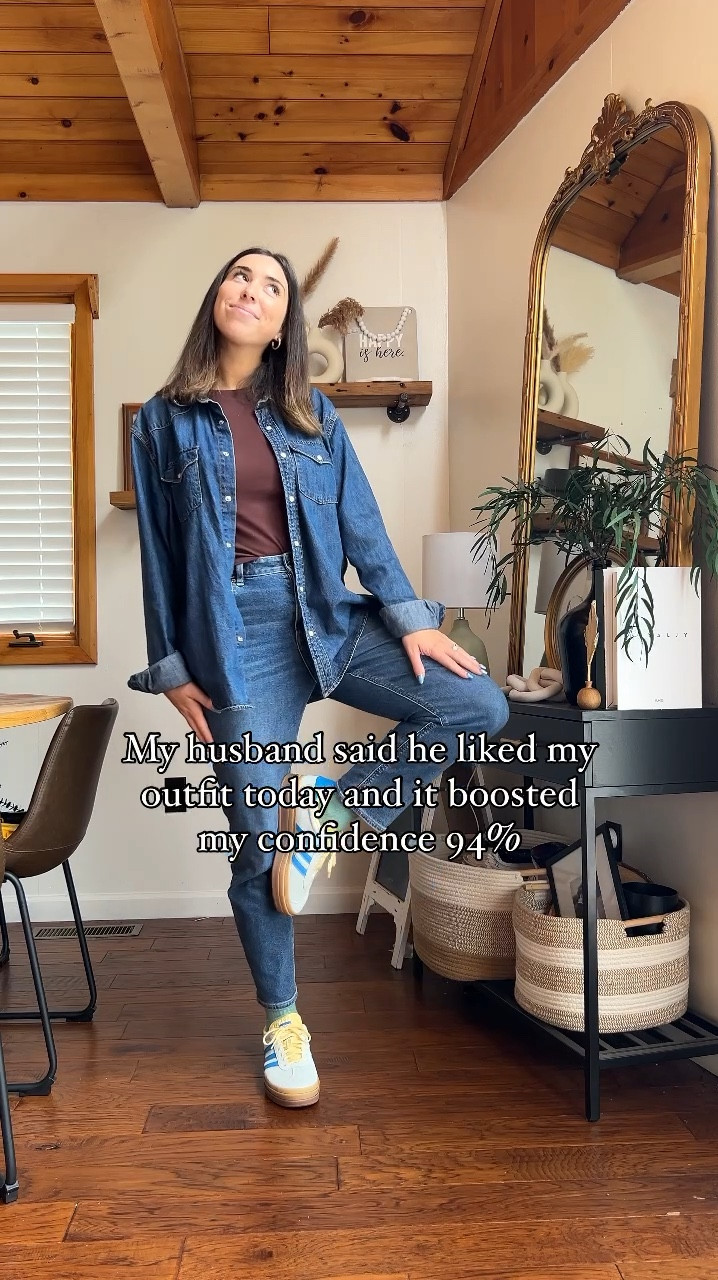 All Denim outfit 🩵👟

Denim on denim | Mom jeans | OOTD | outfit ideas | Spring 2024 fashion | fit check 

#LTKShoeCrush #LTKStyleTip #LTKVideo
