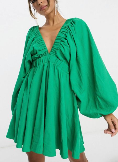 Green dress
Spring dress
Dress 
#ltku
#ltkstyletip 

#LTKunder100 #LTKFind #LTKSeasonal