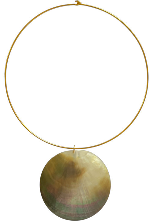 sccollection Gaia Necklace in Iridescent Green And Brown at Nordstrom | Nordstrom
