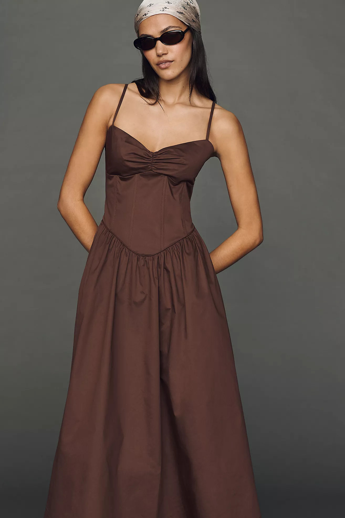 Mare Mare Cotton A-line Midi Dress | Anthropologie (US)