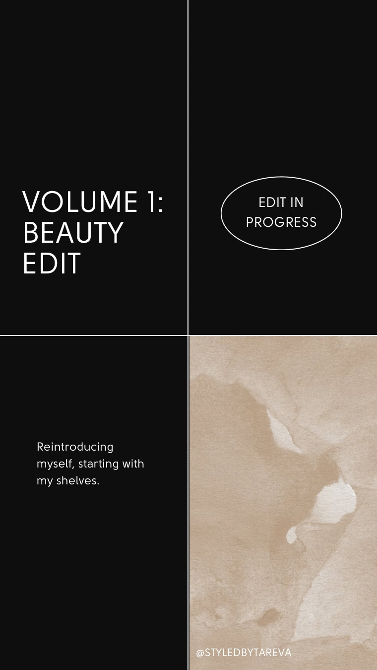 What deserves a place in your daily edit?

I’m starting with beauty — every product, every drawer, every habit.

I live by “if you don’t see it, you won’t use it,” so I’m reorganizing by what’s actually in focus right now and rotating the rest out.

Next comes the kitchen, then the wardrobe — a full home audit.

This is how I start editing my environment.

I tagged a few brands — more detailed reviews on the way.


#LTKBeauty #LTKTravel #LTKOver40